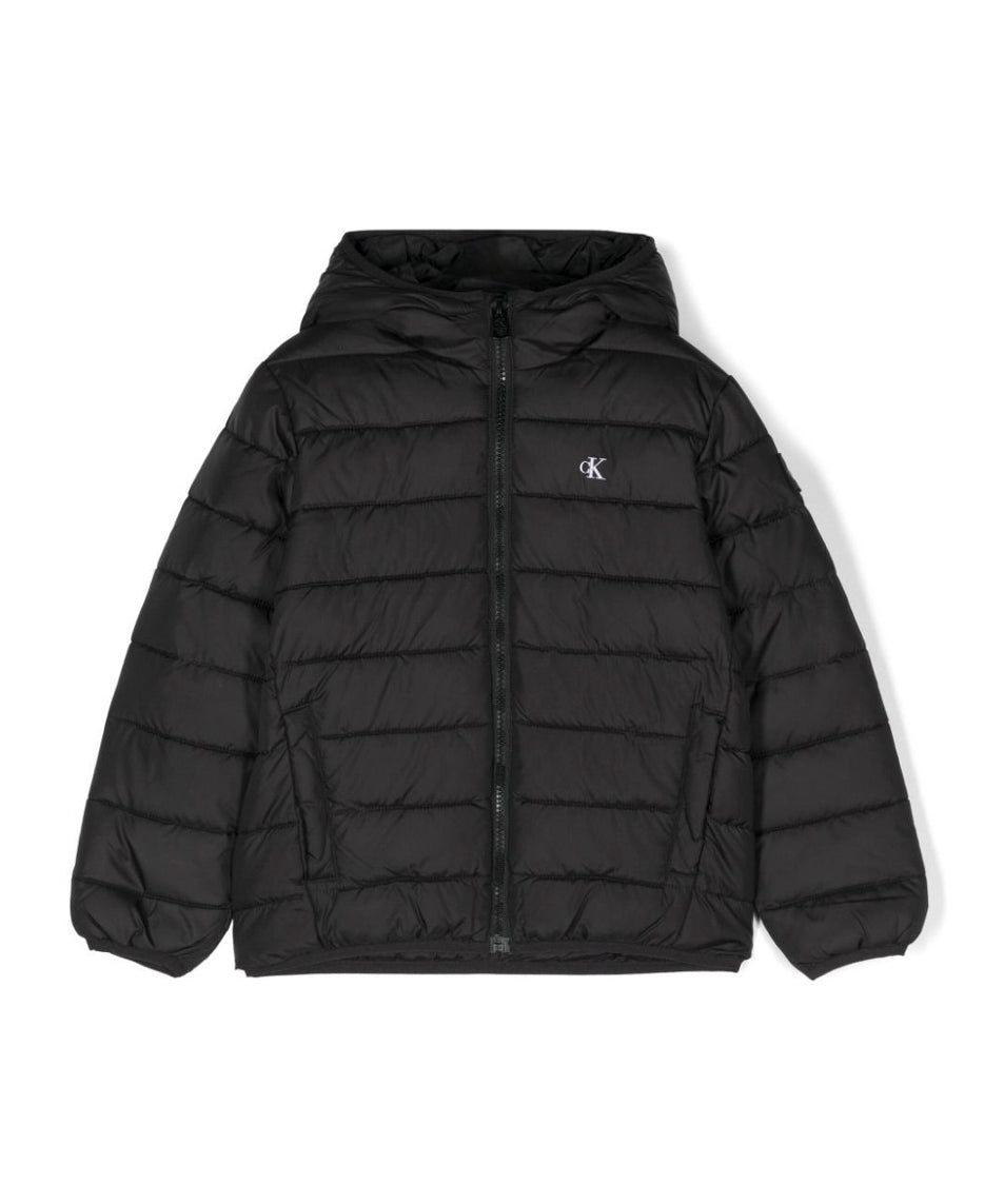 Calvin Klein Kids Piumino Nero per Bambini