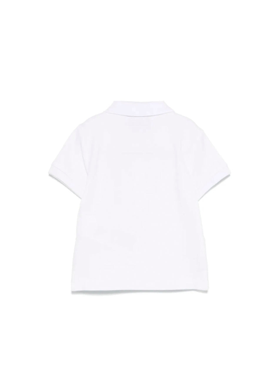 Moschino Kids Polo Bianca con Stampa Toy per Neonati