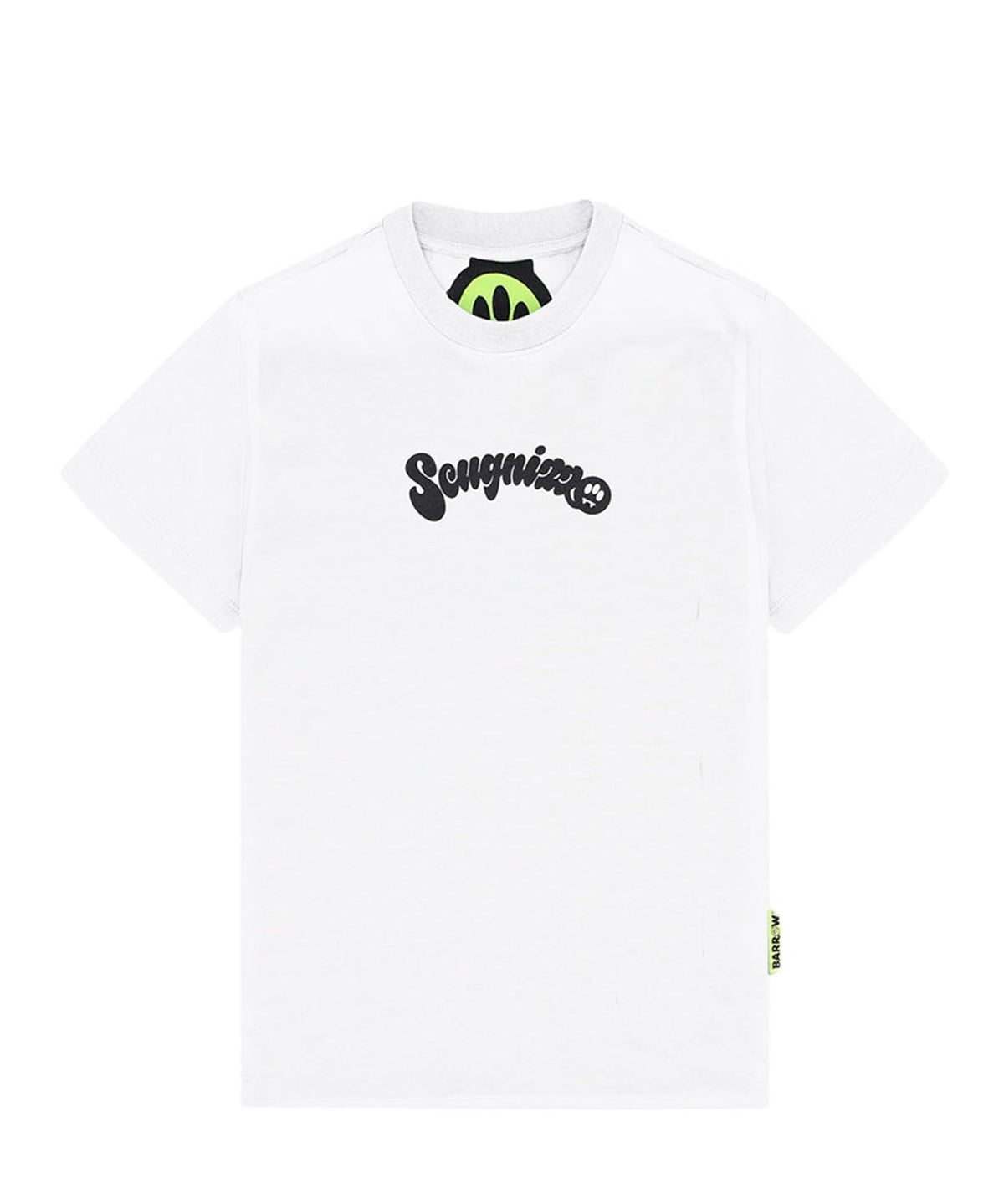 Barrow Kids T-Shirt Bianca "O' Scugnizzo" per Bambini