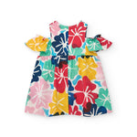 Tuc Tuc Abito Multicolor Fiori per Neonate