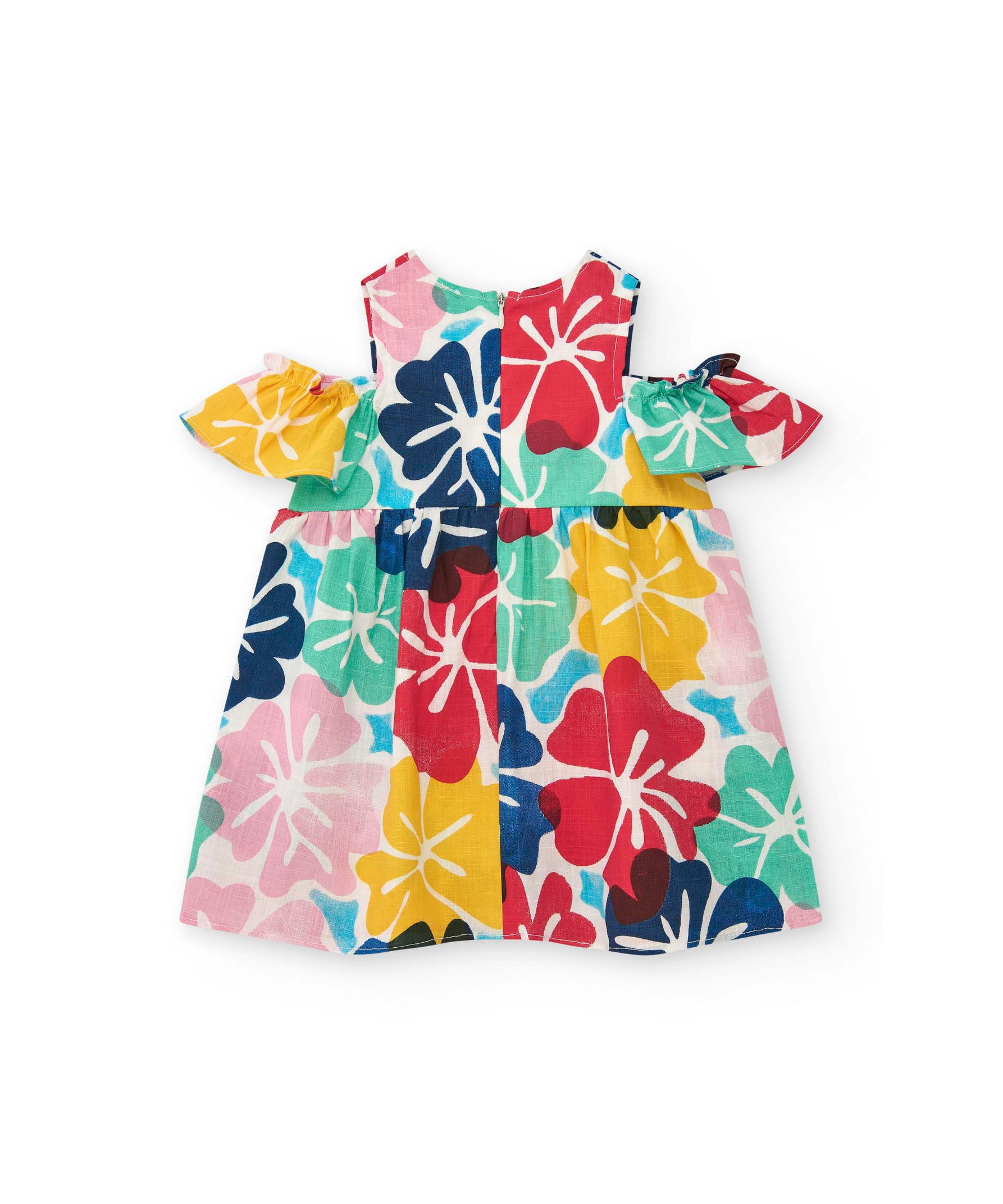 Tuc Tuc Abito Multicolor Fiori per Neonate