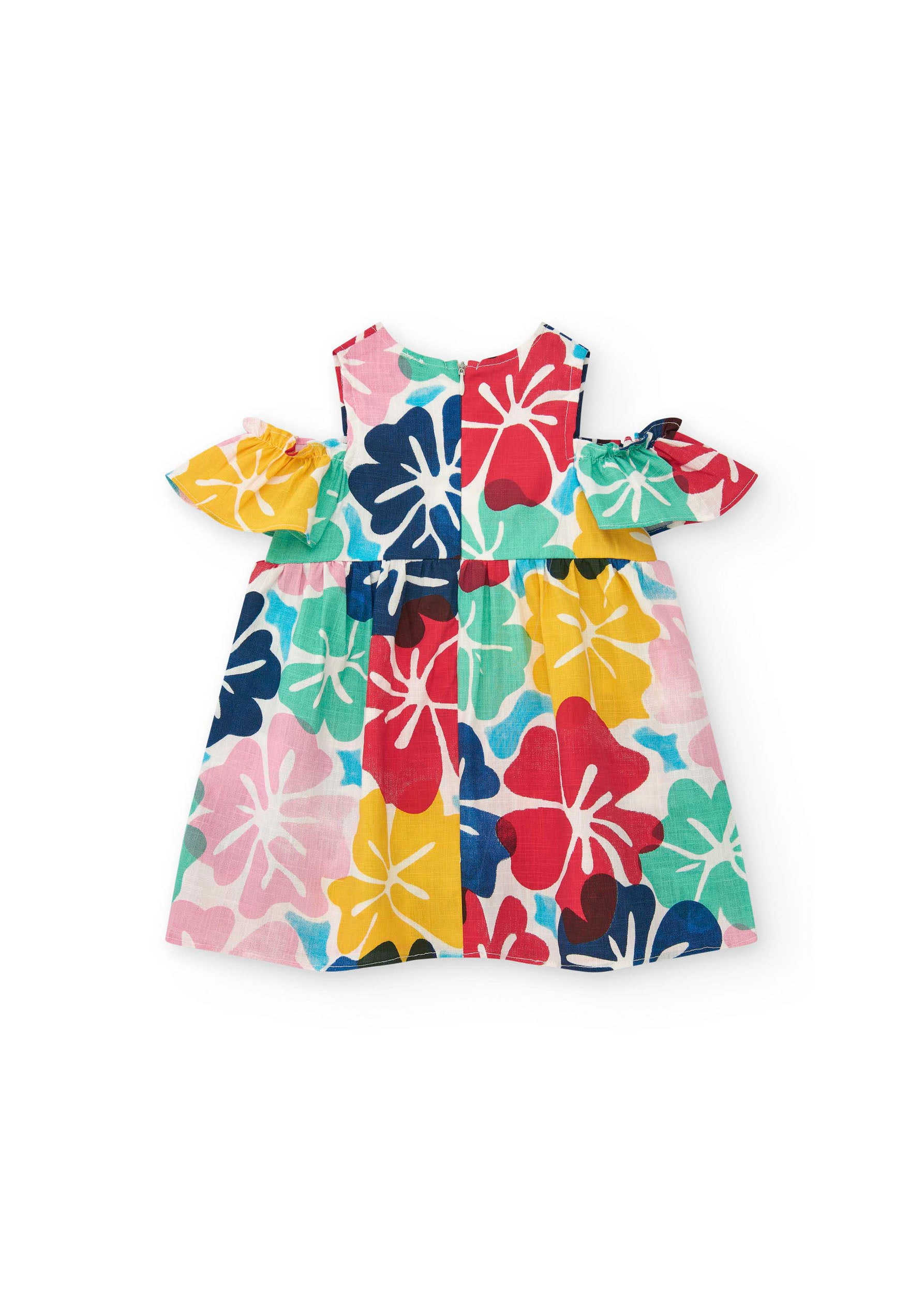 Tuc Tuc Abito Multicolor Fiori per Neonate