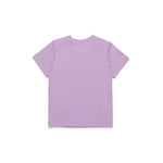Diesel Kids T-shirt Lilla Used Effect con Oval D per Neonate