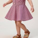 Dsquared2 Kids Check-Pattern Dress for Baby Girls