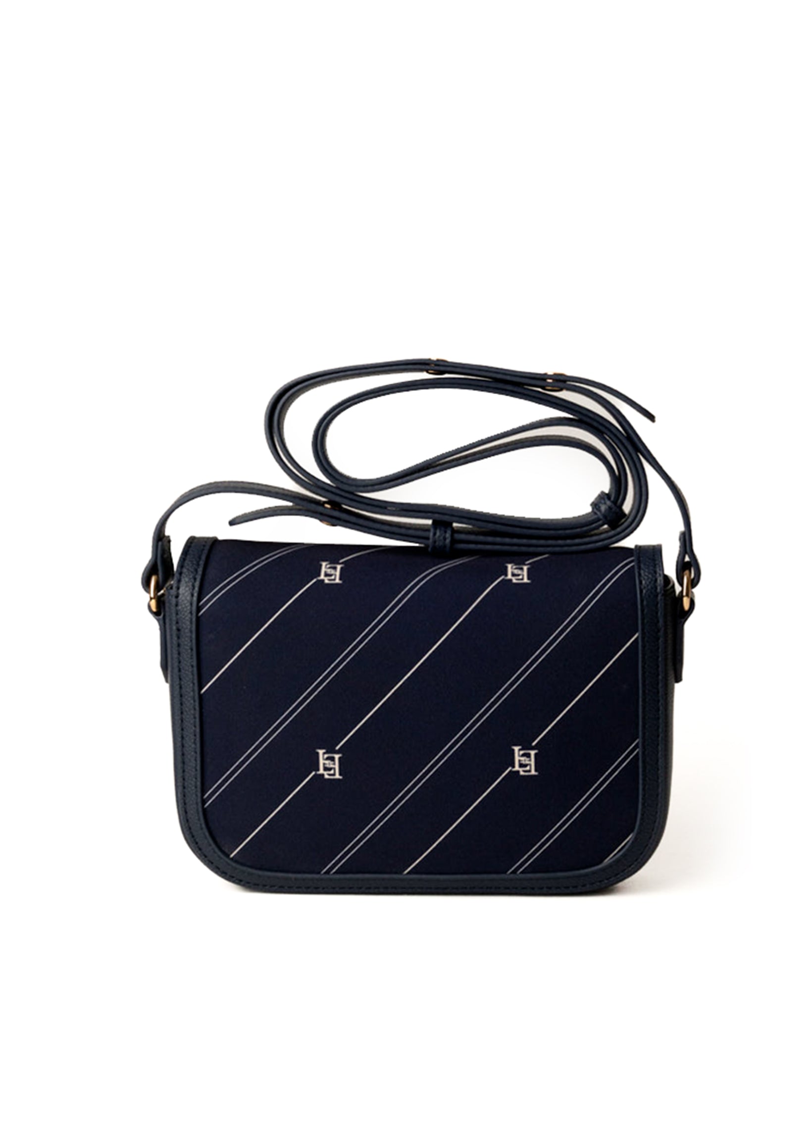 Elisabetta Franchi La Mia Bambina Borsa Navy a Tracolla per Bambine (retro)