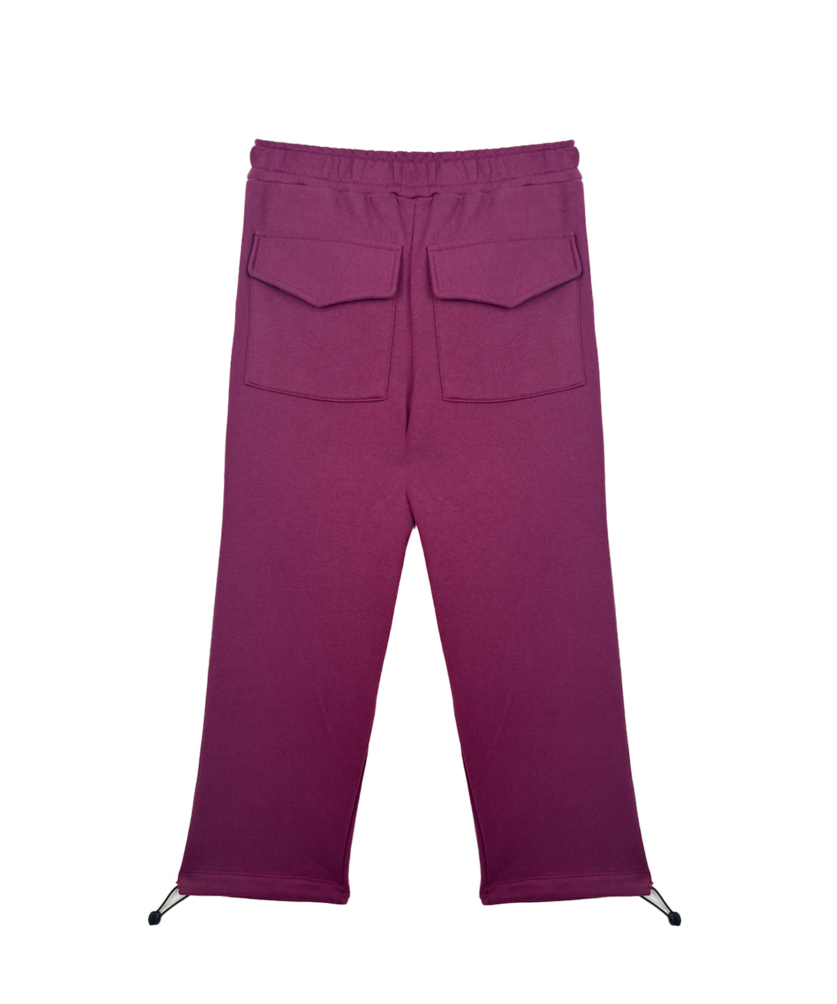Barrow Kids Pantalone di Tuta Amaranto con Stampa ed Elastici per Bambine