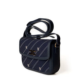 Elisabetta Franchi La Mia Bambina Borsa Navy a Tracolla per Bambine (dettaglio)