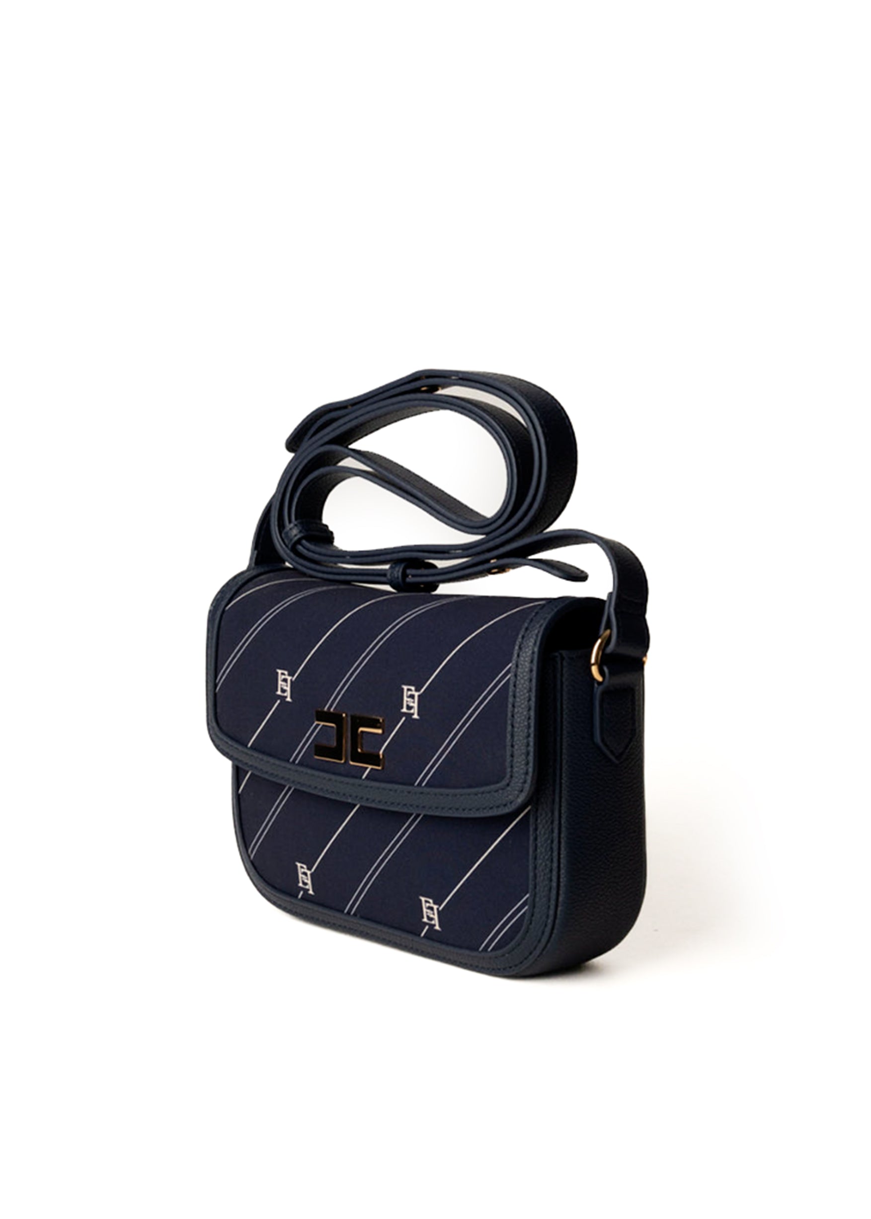 Elisabetta Franchi La Mia Bambina Borsa Navy a Tracolla per Bambine (dettaglio)