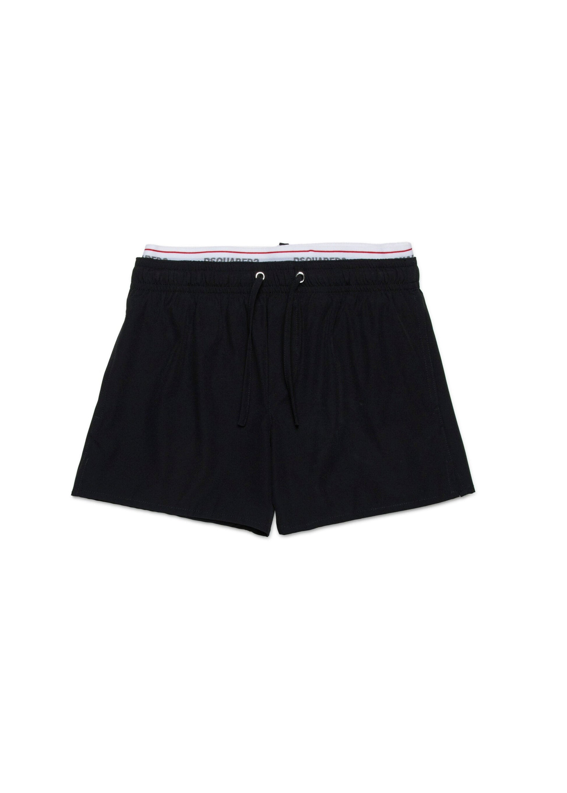 Dsquared2 Kids Costume Boxer Nero per Bambini