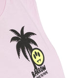 Barrow Kids Canotta Crop con Stampa per Bambine