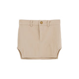 Pinko Kids Gonna in Ecopelle Crema con Spacchi per Bambine