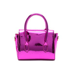 Pinko Kids Borsa Tote Fucsia con Fiocco Oversize (retro)