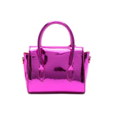 Pinko Kids Borsa Tote Fucsia con Fiocco Oversize (retro)