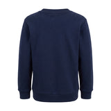 Moschino Kids Felpa Blu Navy con Logo Teddy Bear per Neonati