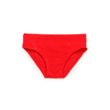 Diesel Kids Costume Slip Rosso con Oval D per Neonati