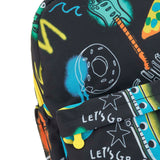 Tuc Tuc Backpack Black/Multicolor for Newborns