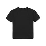 Calvin Klein Kids T-Shirt Nera con Stampa per Neonati (retro)