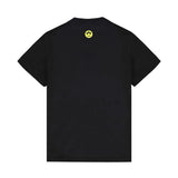 Barrow Kids T-Shirt Nero con Stampa Teddy Multicolor per Bambine