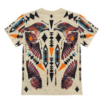 Marcelo Burlon County of Milan Kids T-Shirt Cocco con Stampa per Bambini
