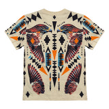 Marcelo Burlon County of Milan Kids T-Shirt Cocco con Stampa per Bambini