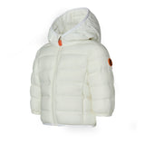 Save The Duck Kids WALLY White Down Jacket for Newborns