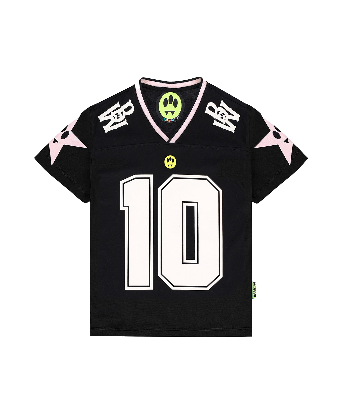Barrow Kids T-Shirt Nera Sportiva Per Bambine