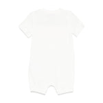 Moschino Kids Tutina Panna con Stampa Colorful per Neonate