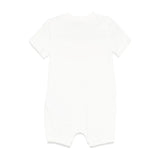 Moschino Kids Tutina Panna con Stampa Colorful per Neonate