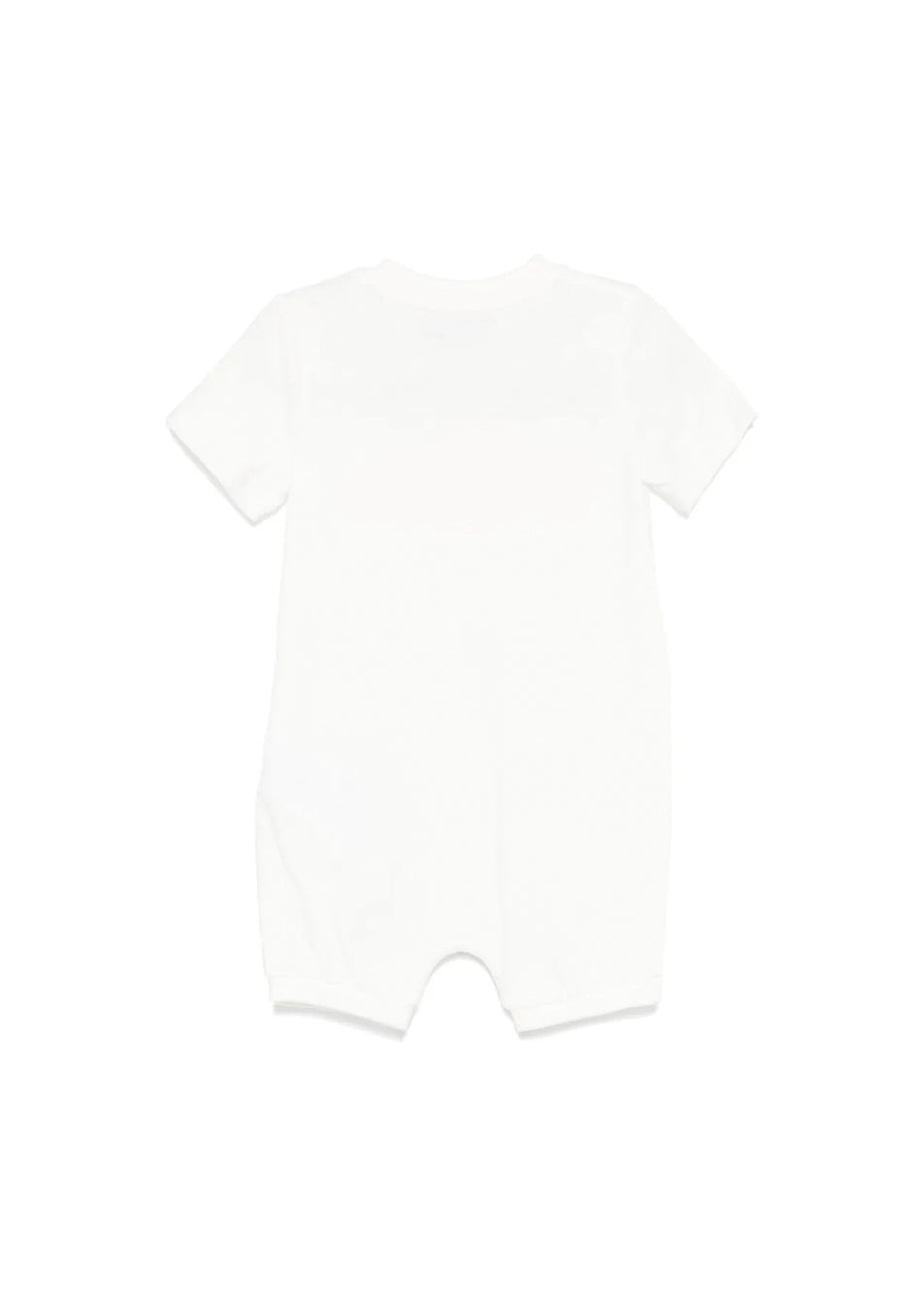 Moschino Kids Tutina Panna con Stampa Colorful per Neonate