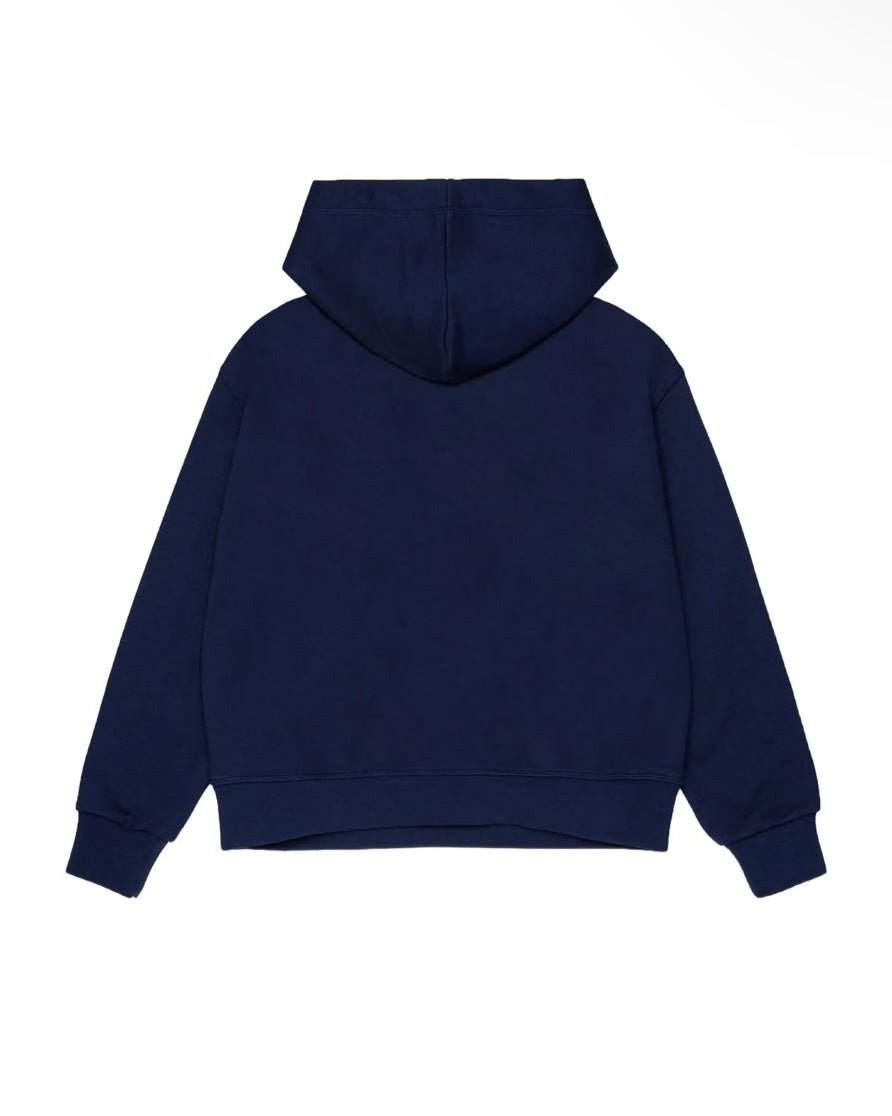 Dsquared2 Kids Felpa Blu con Stampa Heritage per Bambini