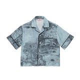 N21 Kids Camicia con Stampa All-Over per Bambine