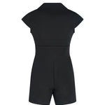 Odi Et Amo Tutina Nera per Bambine (retro)