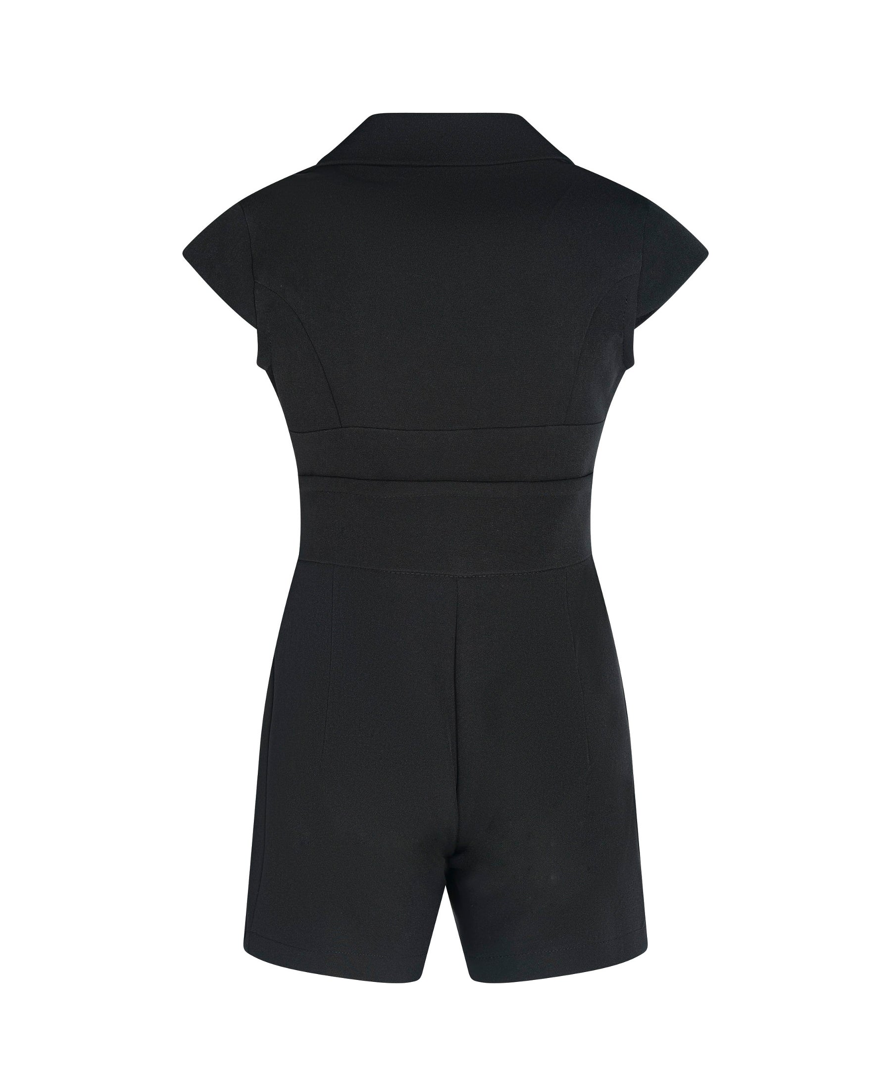 Odi Et Amo Tutina Nera per Bambine (retro)