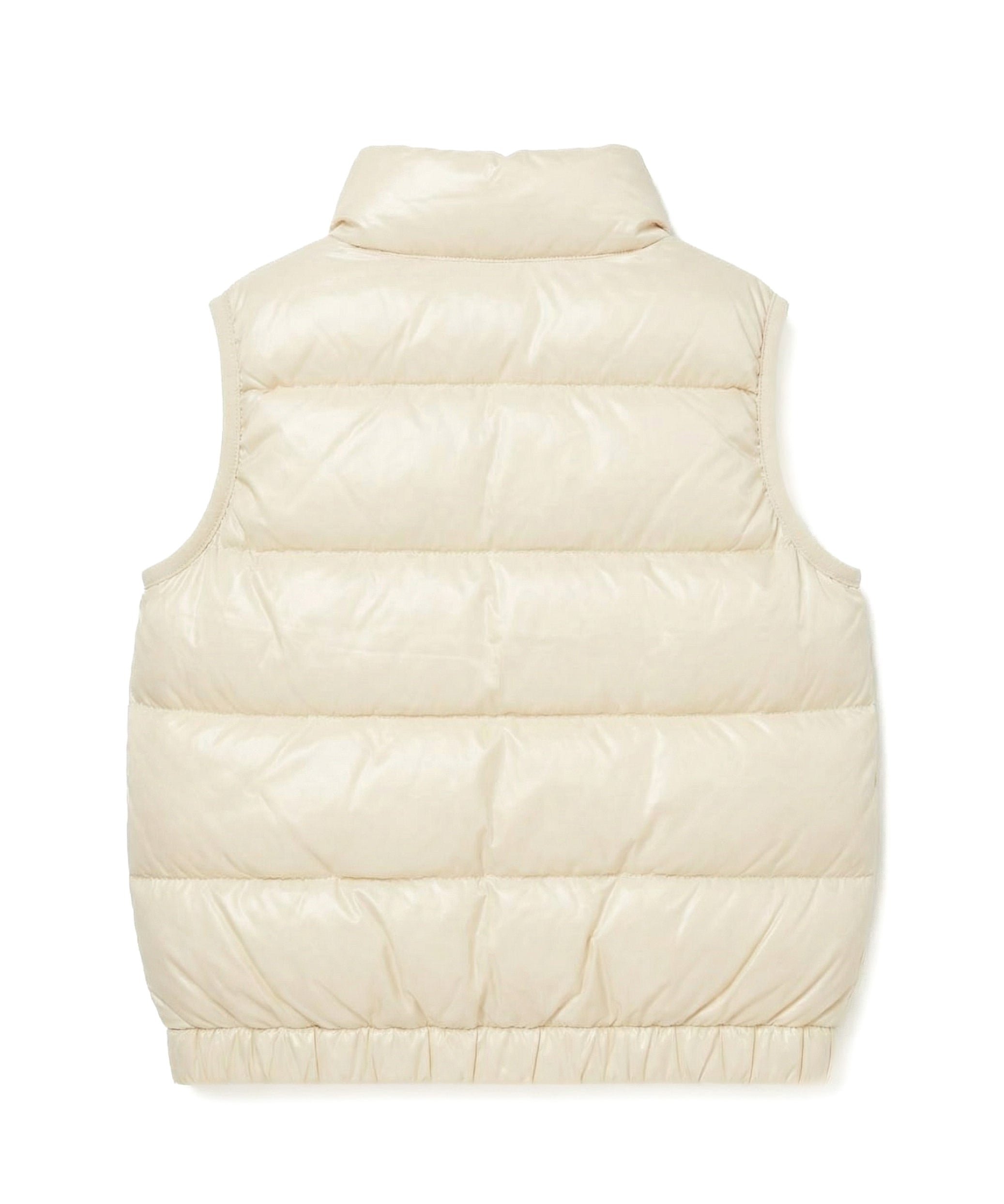 Moschino Kids Gilet Panna Unisex con Logo Teddy per Bambini