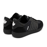 Dsquared2 Kids Sneaker Nero con Logo e Strsice per Bambini
