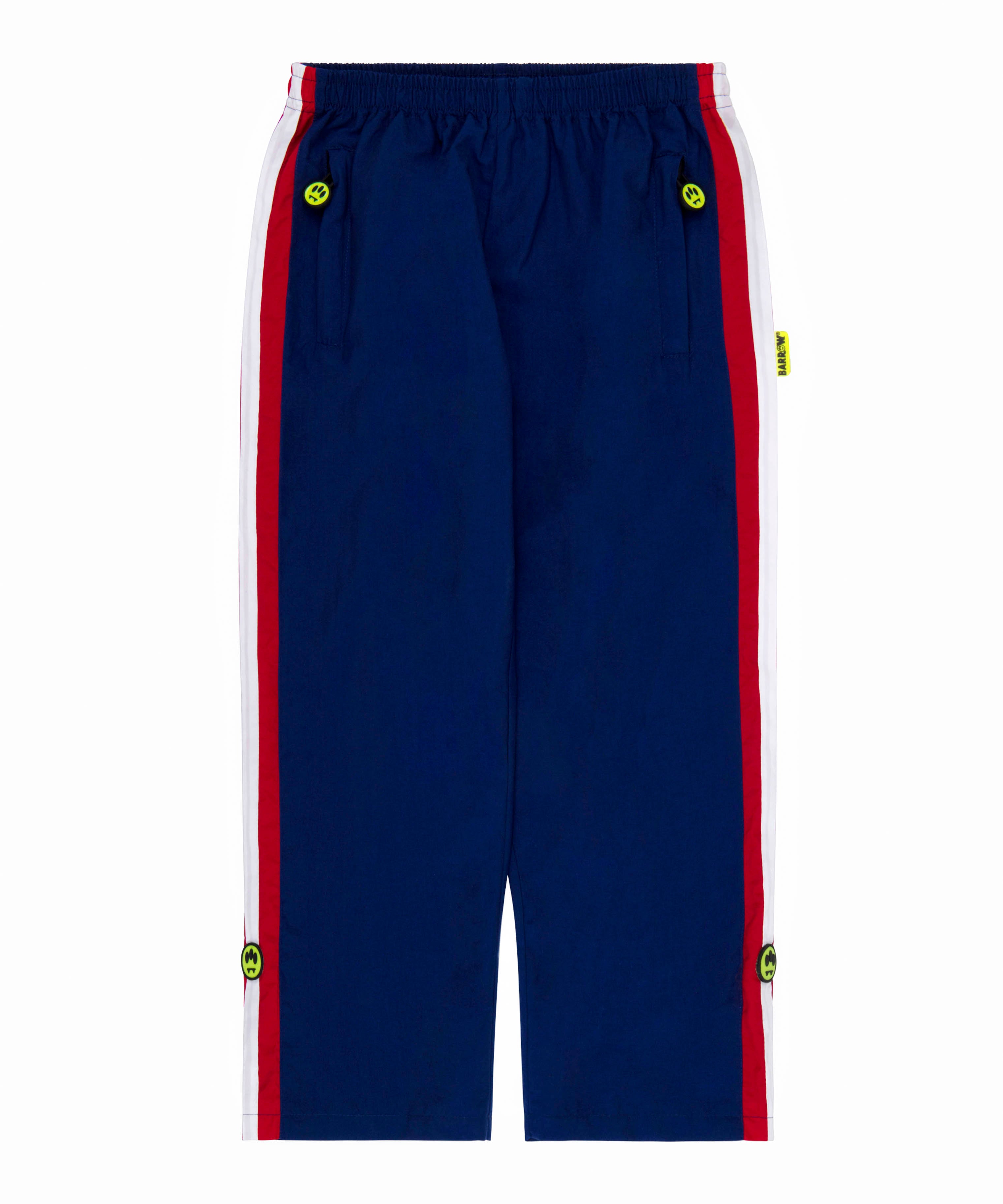 Barrow Kids Pantaloni Blu con Logo per Bambini 