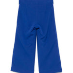 MSGM Kids Pantaloni Royal con Banda Logo per Bambine (retro)