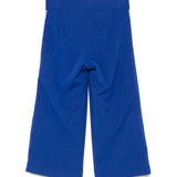 MSGM Kids Pantaloni Royal con Banda Logo per Bambine (retro)