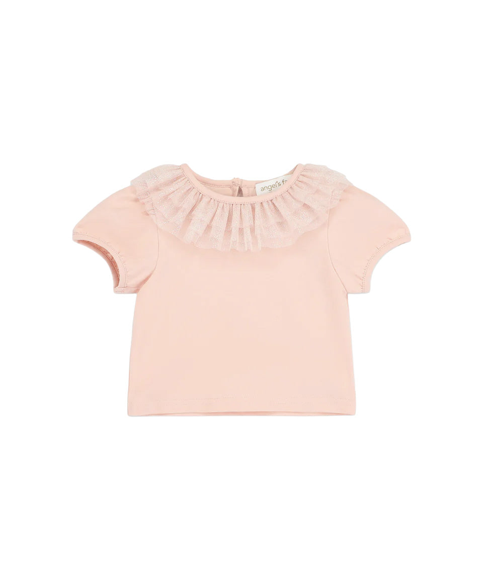 Angel's Face Kids Enid Top Rosa Cipria per Neonate