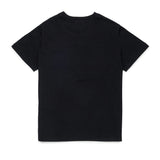 Diesel Kids T-Shirt Nero con Stampa e Logo Oval-D per Bambine