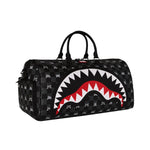 Sprayground Kids Borsone Nero Fantasia Multicolor con Logo Unisex