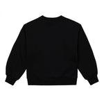 Iceberg Kids Felpa Nera con Logo e Daffy Duck per Bambine (retro)