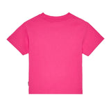 Palm Angels Kids T-Shirt Rosa con Logo Teddy per Bambine