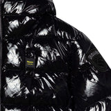 Blauer Kids Giubbino Nero Lucido Cameron per Bambini