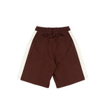 Yes London Bermuda Bordeaux con Logo per Bambini