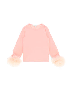 Angel's Face Kids Maglia Maniche Lunghe Rosa per Bambine