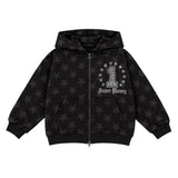 Art Super Money Kids Felpa Fantasia Stelle con Strass per Bambini