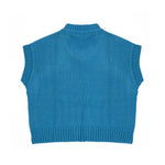 Hinnominate Kids Gilet Blu (Petrolio) in Maglia per Bambine