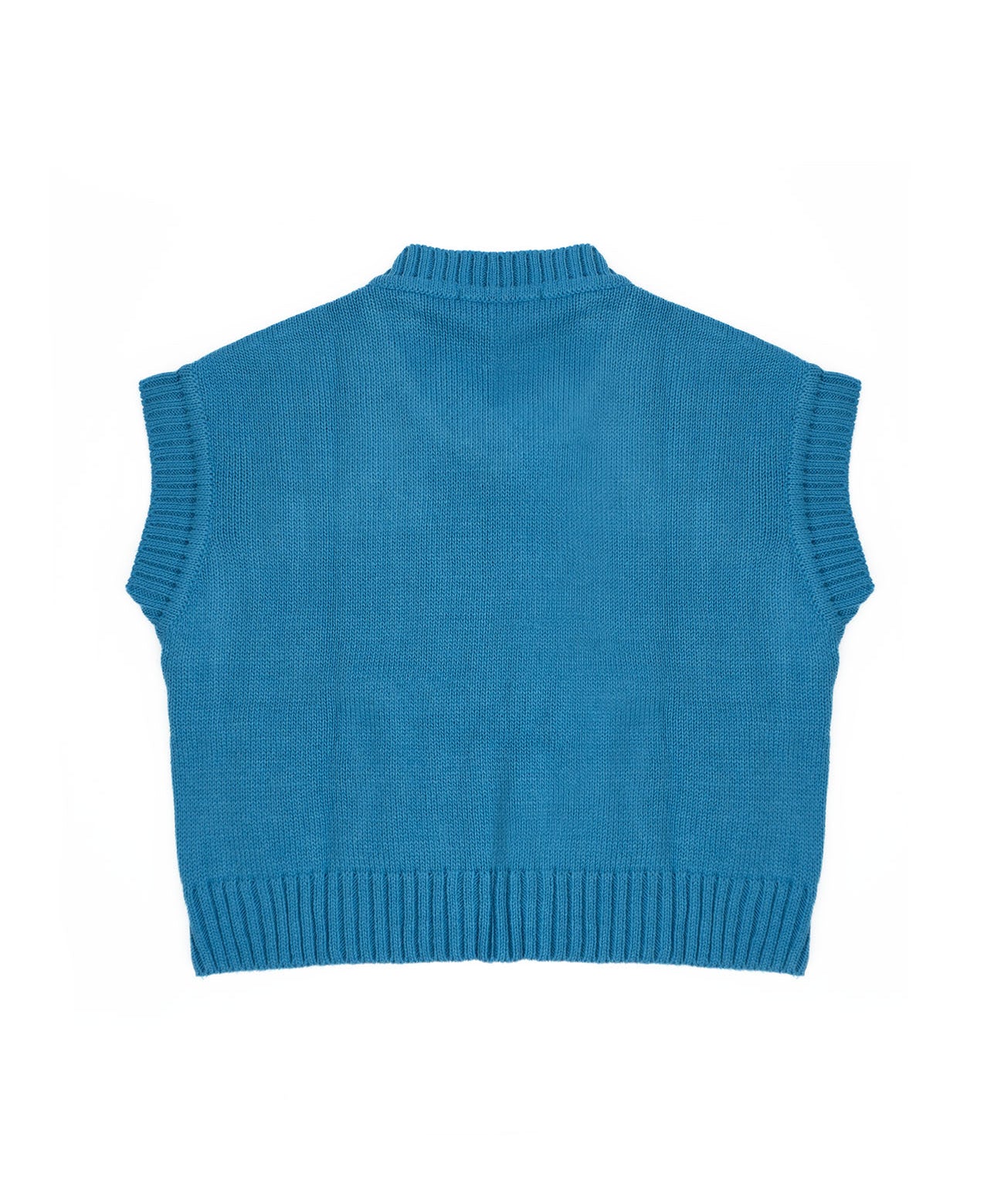 Hinnominate Kids Gilet Blu (Petrolio) in Maglia per Bambine