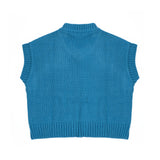 Hinnominate Kids Gilet Blu (Petrolio) in Maglia per Bambine